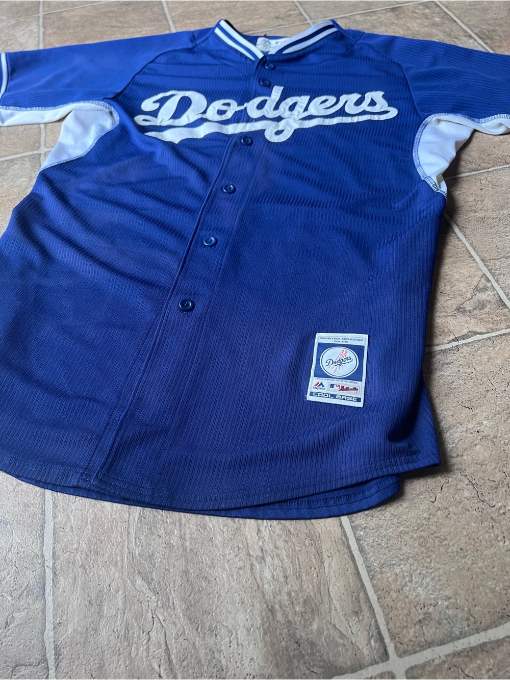 Y2K Los Angeles Dodgers Baseball Jersey